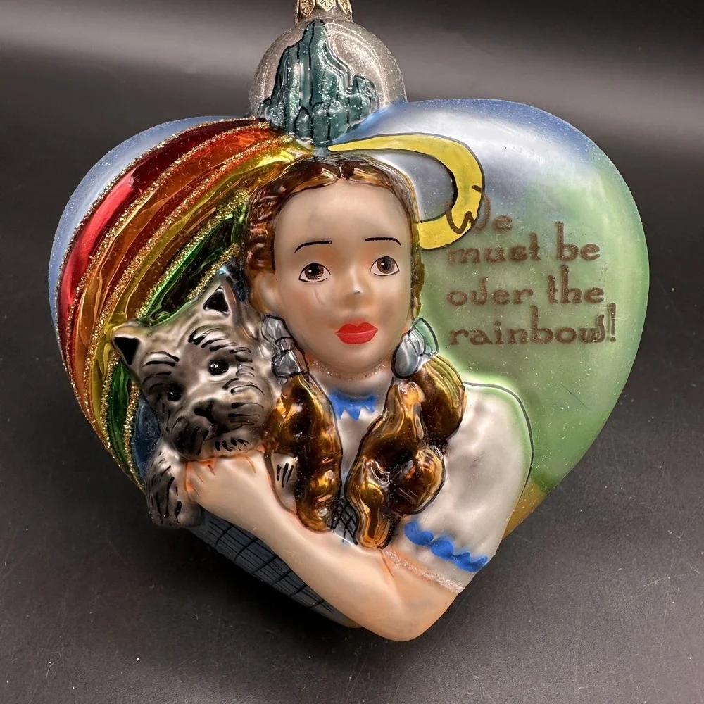 KURT ADLER POLONAISE‎ OVER THE RAINBOW THE WIZARD OF OZ ORNAMENT 5
